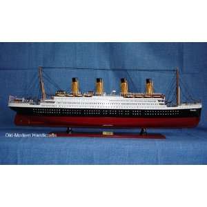  Old Modern Handicrafts C012 Titanic Painted L Model Boat Toys & Games