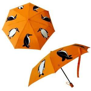  Orange Penguin Eco Rain Umbrella