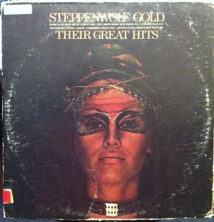 STEPPENWOLF gold LP VG+ WLP White Label Promo DSX 50099 Vinyl 1972 