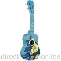 Stagg USTU Ukulele with Carry Case Turtle design Guitar  