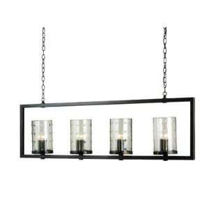  Longhope Rectangular Chandelier By Currey & Company