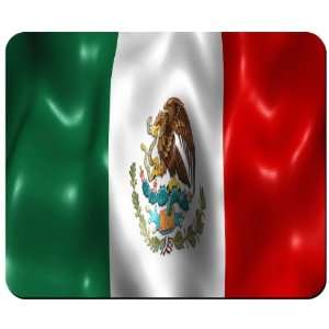   Mexico Flag Custom Mouse Pad from Redeye Laserworks 