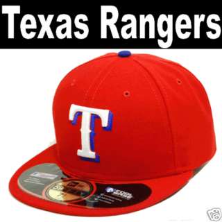 New Era Texas Rangers Alternate 59FIFTY Hats 7 1/4  