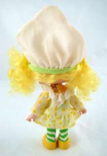 Vintage Strawberry Shortcake Friend Lemon Meringue Doll With Yellow 