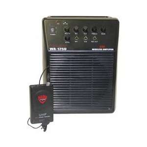   Wireless Portable PA System W/ Lapel Microphone Musical Instruments
