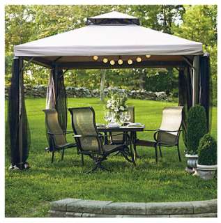 Bond 10 x 12 Foot Steel Frame Gazebo Shelter With PVC Coated Polyester 