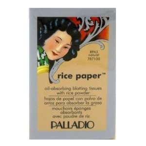  Palladio Rice Paper Tissues Natural (Pack of 6) Beauty