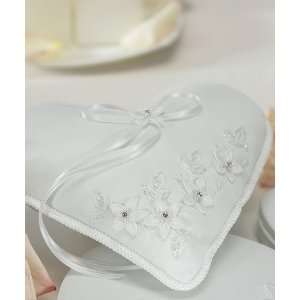   Favors Floral Fantasy Heart Shaped Ring Pillow 