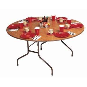   Fixed Height Melamine Top Folding Table (48 Round)