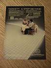 1985 TARKETT STEP BEYOND ADVERTISEMENT MOST EXPERIENCED FLOORING 