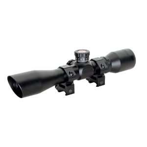 Truglo Tactical Scope 4X32 with Rings Box, Black  Sports 
