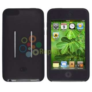 New Black Rubber Soft Silicone Skin Case Cover For Apple iPod Touch 