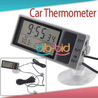 New Portable Digital LCD Display Auto Car In/Outdoor Thermometer with 