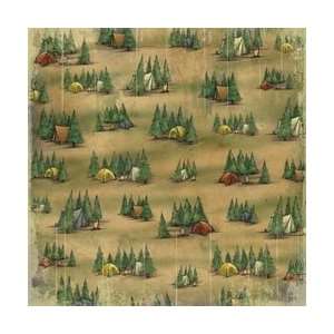  New   Outdoors/Camping Paper 12X12   Campground by Karen 