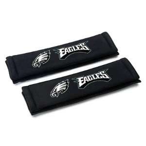   NFL Team Philadelphia Eagles Seat Belt Shoulder Pads, Pair Automotive