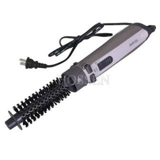 in 1 Rotating Brush Hair Straightener Styler Brush Combo Salon Set 