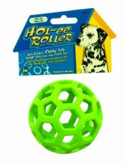 JW Pet Company Hol ee Roller Dog Toy, 3.5 Inches (Colors Vary)