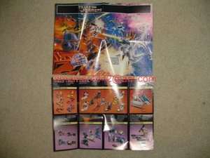 Transformers Vintage G1 Poster Catalog 1984 1st series  