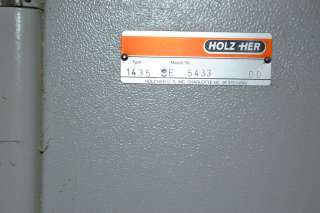 Holzher Genesis 1435 SE Edge Bander  