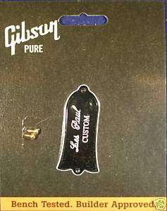 Genuine Gibson Les Paul Custom Truss Rod Cover, New. 711106550756 
