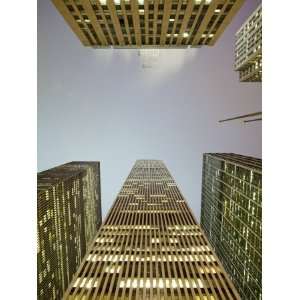  New York City, Manhattan, Skyscrapers Along Sixth Avenue 