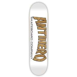 Anti Hero Team Skateboard Co 2 M White/Gold Deck (7.90 