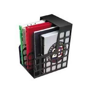 x10 5/8x12, Black   Sold as 1 EA   Shelf file holds binders, soft 