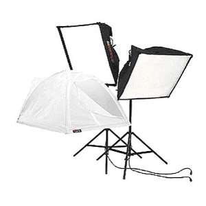   with Two 1000 watt Starlites, Softboxes & Lightstands.