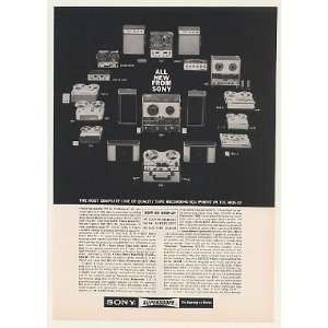 1963 Sony Superscope Tape Recorder Equipment Print Ad (Memorabilia 