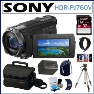  Sony HDR PJ760V 96GB Flash Memory HD Handycam Camcorder 