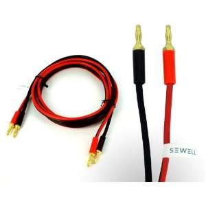  Sewell 50 ft. Speaker Cable (12 AWG) with Banana Plugs 