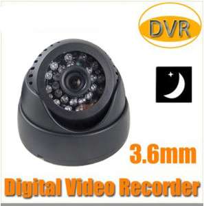 Mini SD DVR 24 LED IR Night Vision Camera CCTV   
