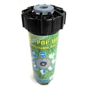   Pop Up Sprinkler Spray Head Adjustable Arc & Distance