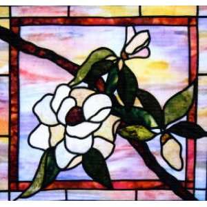   Stained Glass Magnolia Quilt Pattern by Bayou Patch Designs Home
