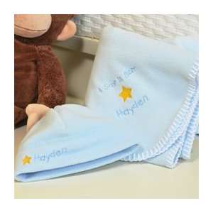  A Star is Born Personalized Baby Boy Blanket & Hat Set 