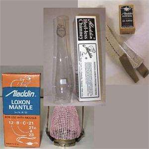   Kerosene Mantle Lamps Starter Pack of Replacement Parts for Model 23