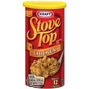 Stove Top One Step Stuffing Mix for Chicken 12 oz (Pack of 12)  