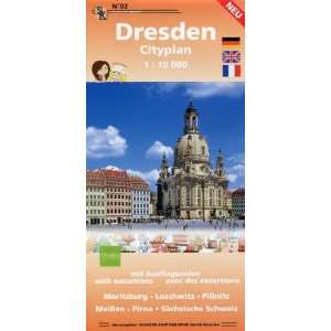  Dresden (Germany) 110,000 Street Map, 2011 edition MADE 