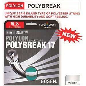    Gosen Polylon Polybreak 17 Tennis String Set