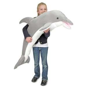  Melissa & Doug Plush Stuffed Dolphin Toys & Games
