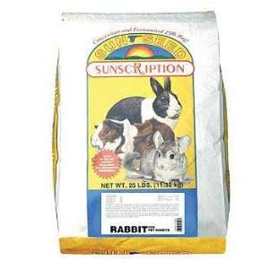  Sunseed Rabbit Food Pellets 25 lb. Bags
