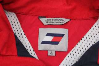 Tommy Hilfiger Jacket Coat Size L Blue/White/Red  
