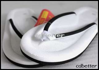 Mens Simple WHITE Style Flip Flops Sandals Slippers NEW  