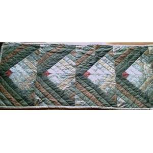  Hand Quilted Patchwork Table Runner
