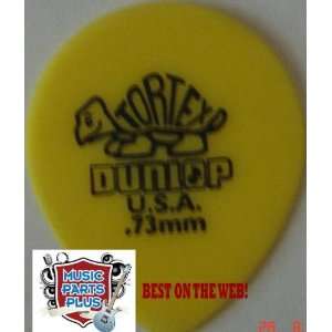  Dunlop Tortex Tear Drop .73mm Pick   72 Pack Musical 