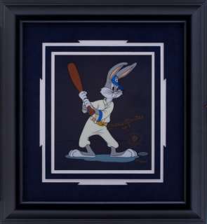 Mickey Mantle AUTOGRAPH animation cell UDA + JSA LOA  