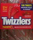   CT Twizzlers Strawberry Candy Twist Low Fat Wrapped Individual Candy