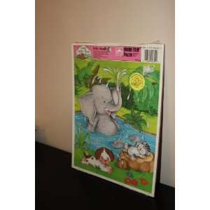   Jungle with Saggy Baggy Elephant and Pokey the Puppy Frame Tray Puzzle