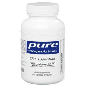  Pure Encapsulations EFA Essentials 120 Softgel Capsules 