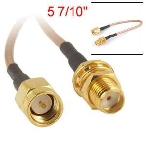   SMA Male to SMA Female Antenna Cable Adapter Converter Electronics